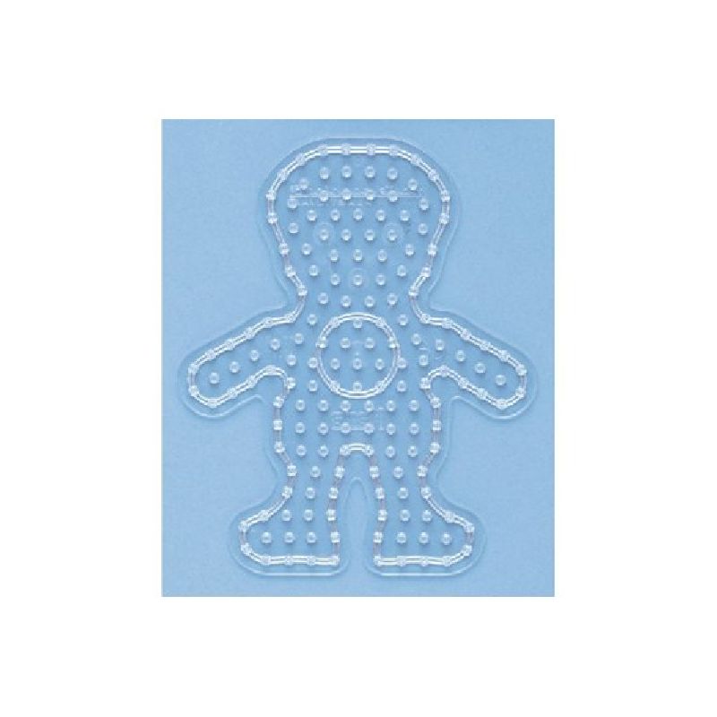 En spændende figur plade til de populære maxi perler fra 
Hame® perfekt til de små nybegynder.